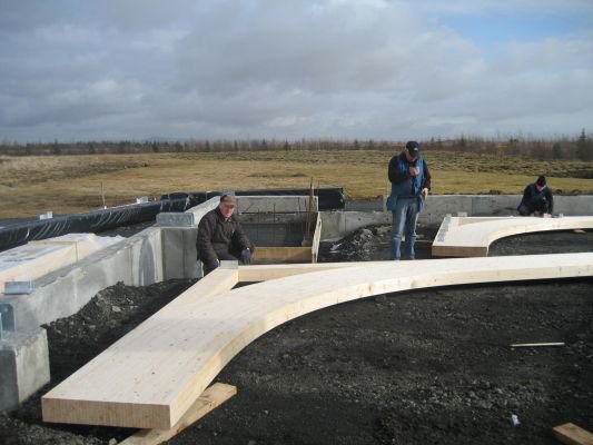 Bygging Reiðhallar