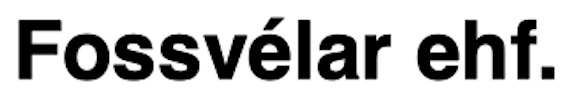 Fossvélar
