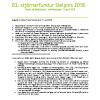 03.Stjórnarfundur Sleipnis 2018
